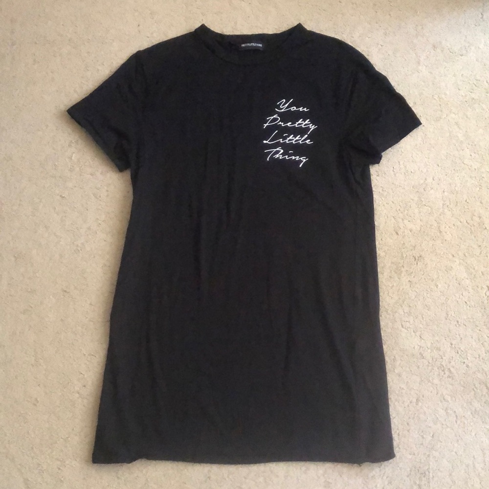 Womens PrettyLittleThing T-Shirt Dress - Picture 3 of 7